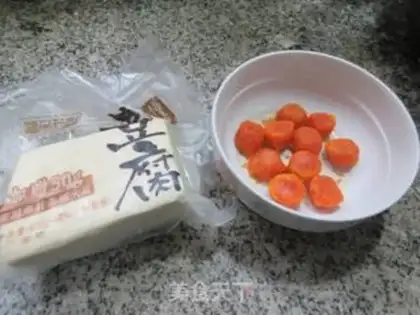 Make Gold tofu step 0