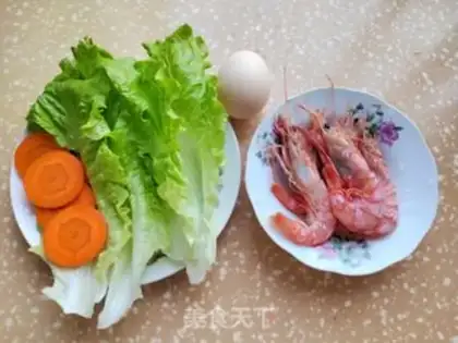 Make Red shrimp egg sandwich step 0