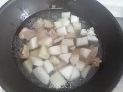 Make Pork bouquet soup step 3