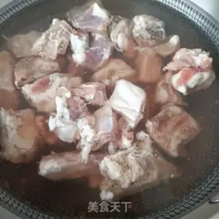 Make Bean stew ribs step 0