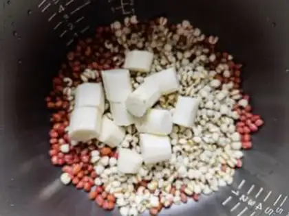 Make Red Bean Mountain medicine step 3