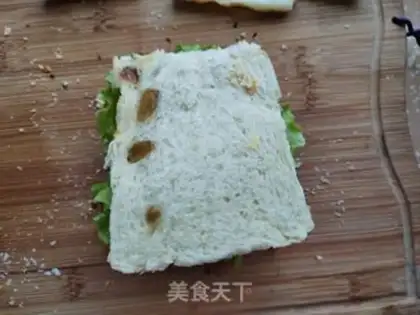 Make Red shrimp egg sandwich step 10