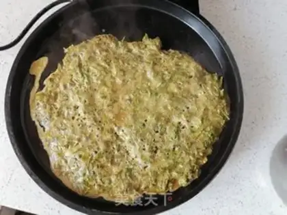 Make Egg frying fragrance step 3