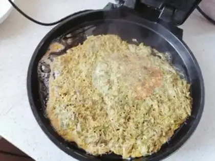 Make Egg frying fragrance step 4