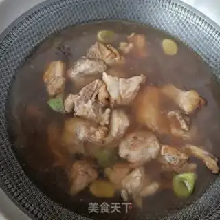 Make Bean stew ribs step 8