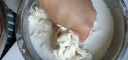Make Hand-washed face skin step 1