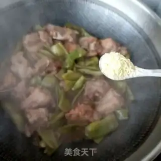 Make Bean stew ribs step 12