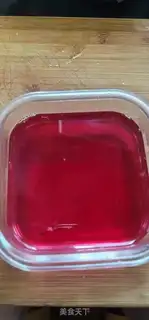 Make Flamingo ice powder step 7