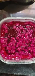 Make Flamingo ice powder step 9