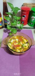 Make Qi-soon egg and tomato soup step 11