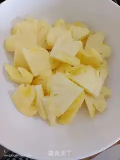 Make Precious pineapple step 1