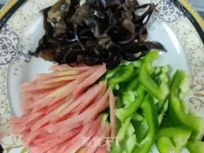 Make Apricot mushroom step 1