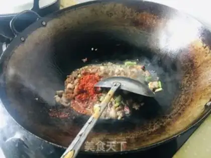 Make The lamb noodles step 2