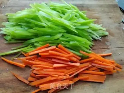 Make ♪ Shackle carrots ♪ step 1