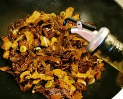Make The meatloaf burns the mushrooms step 8