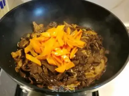 Make The meatloaf burns the mushrooms step 9
