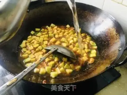 Make The lamb noodles step 7