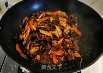 Make The meatloaf burns the mushrooms step 11