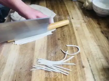 Make The lamb noodles step 9
