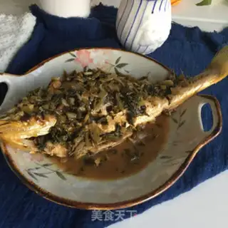 Make Snow cuisine and yellowfish step 7