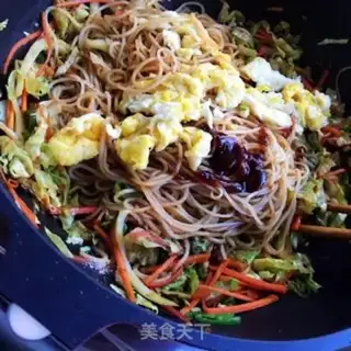 Make Egg-covered rice powder step 8