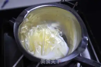 Make Mango beans cream pudding step 8