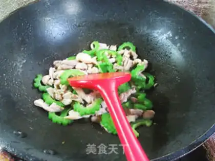Make Scrambled chicken step 11
