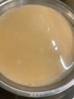 Make Black Drilling Milk Tea step 0