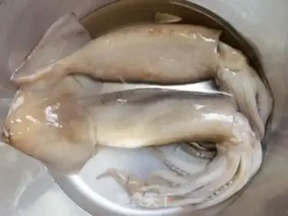 Make Spicy squid step 0
