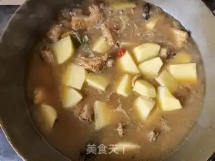 Make Potato stew ribs step 13