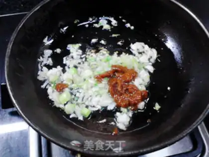 Make Sesame sauce pancakes step 5