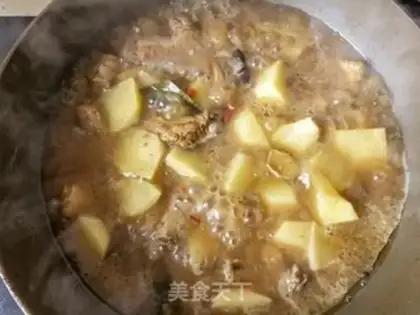 Make Potato stew ribs step 14