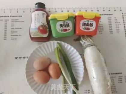Make All-powerful egg sauce step 0