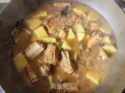 Make Potato stew ribs step 15