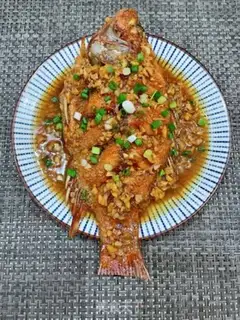 Make Garlic fish step 12