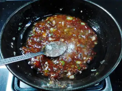 Make Sesame sauce pancakes step 8