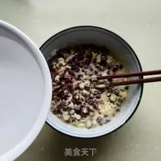 Make Red bean cake step 3
