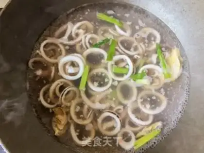 Make Spicy squid step 4