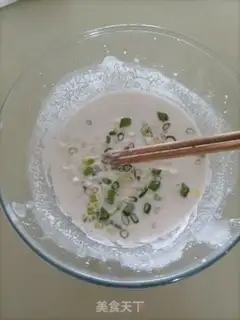 Make Egg onion waffles step 3