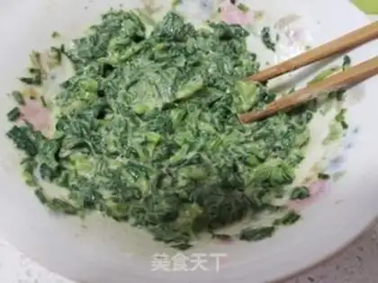Make Noodle egg pancakes step 7