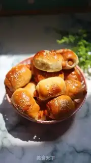 Make Ham sausage bread step 11