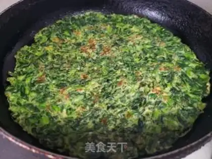 Make Noodle egg pancakes step 11