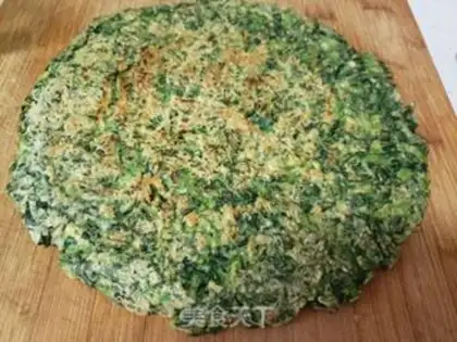Make Noodle egg pancakes step 12