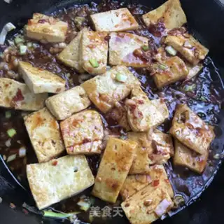 Make Mother-in-law, tofu step 4