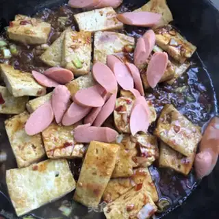 Make Mother-in-law, tofu step 5