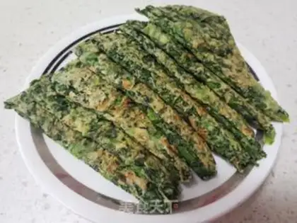 Make Noodle egg pancakes step 14
