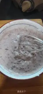 Make Red bean cake step 3