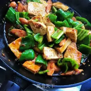 Make Mother-in-law, tofu step 7