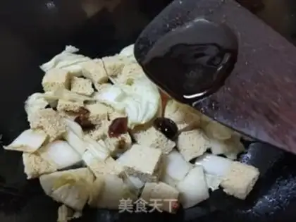 Make Frozen tofu cabbage step 4