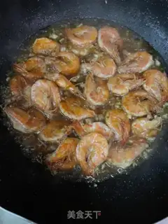 Make Garlic shrimp step 10